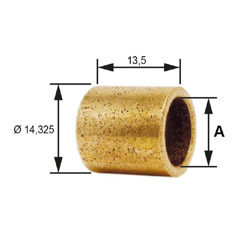 Bucha para Motor de Partida 10 Unidades - Unifap - BC1-0053-00