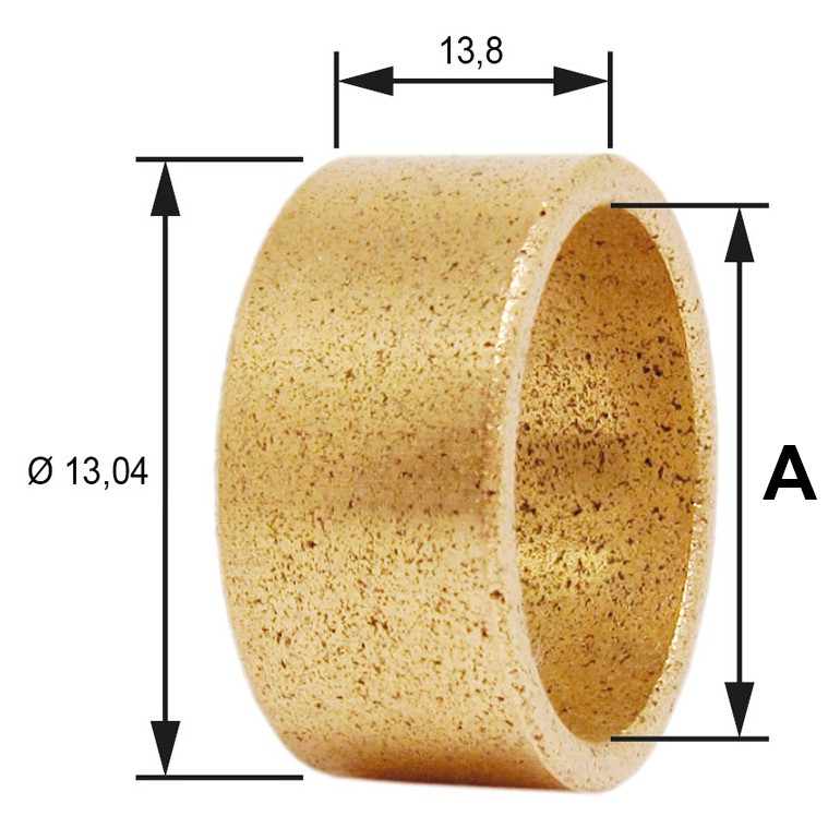 Bucha para Motor de Partida 10 Unidades - Unifap - BC1-0056-00