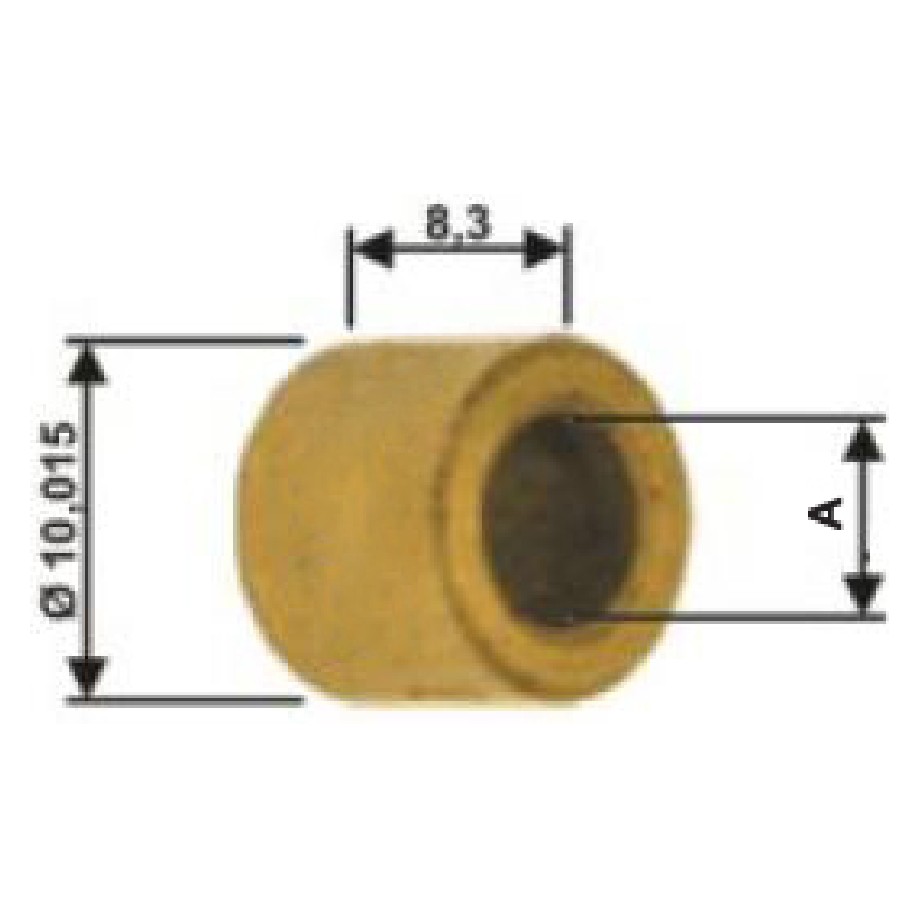 Bucha para Motor de Partida 10 Unidades - Unifap - BC1-0075-00