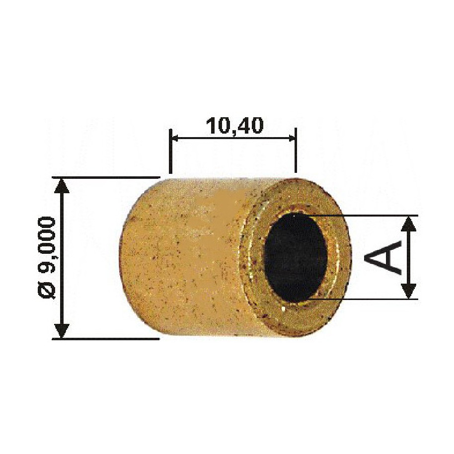 Bucha para Motor de Partida 10 Unidades - Unifap - BC1-0082-00
