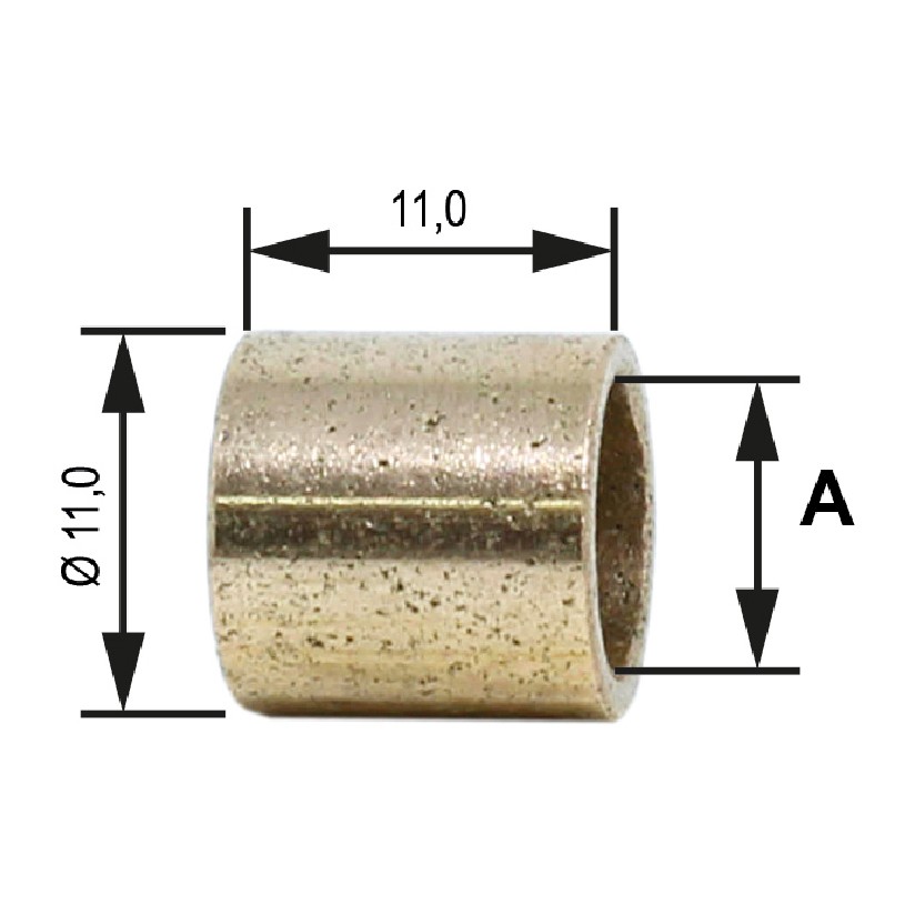 Bucha para Motor de Partida 10 Unidades - Unifap - BC1-0086-00