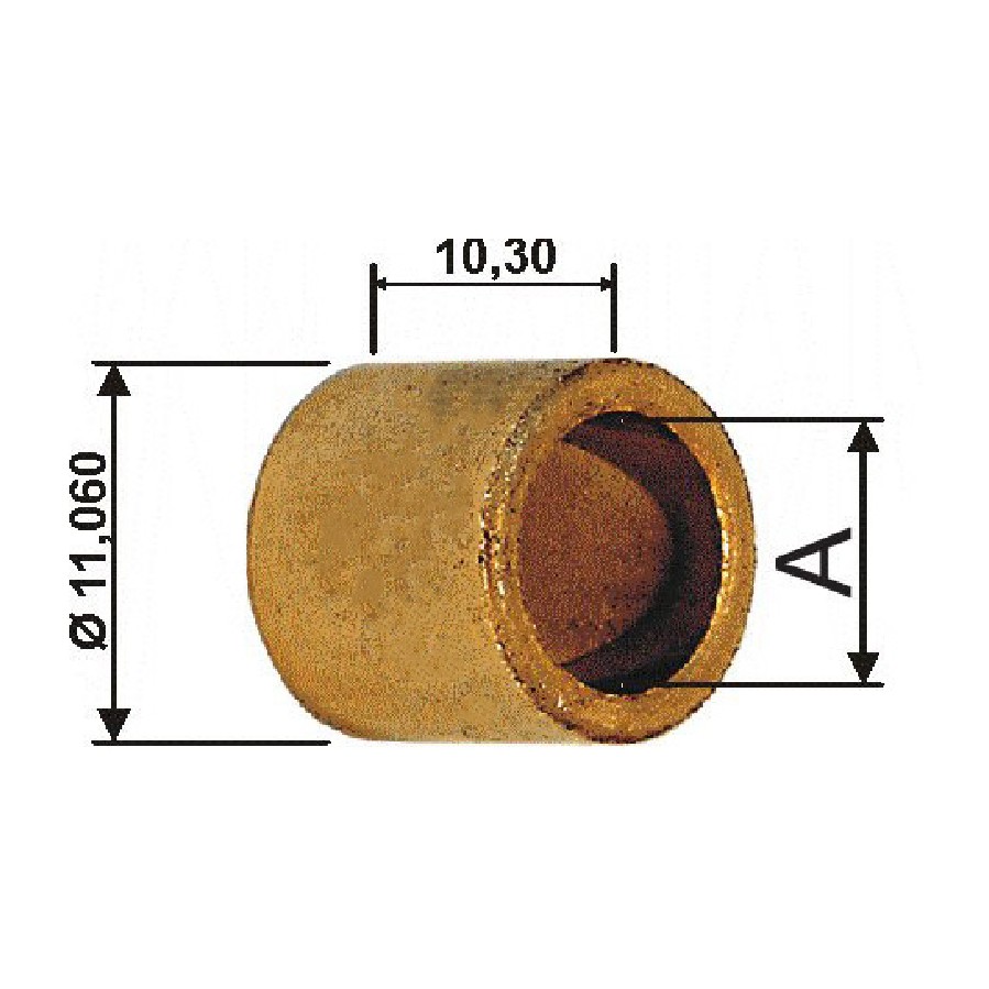 Bucha para Motor de Partida 10 Unidades - Unifap - BC1-0093-00