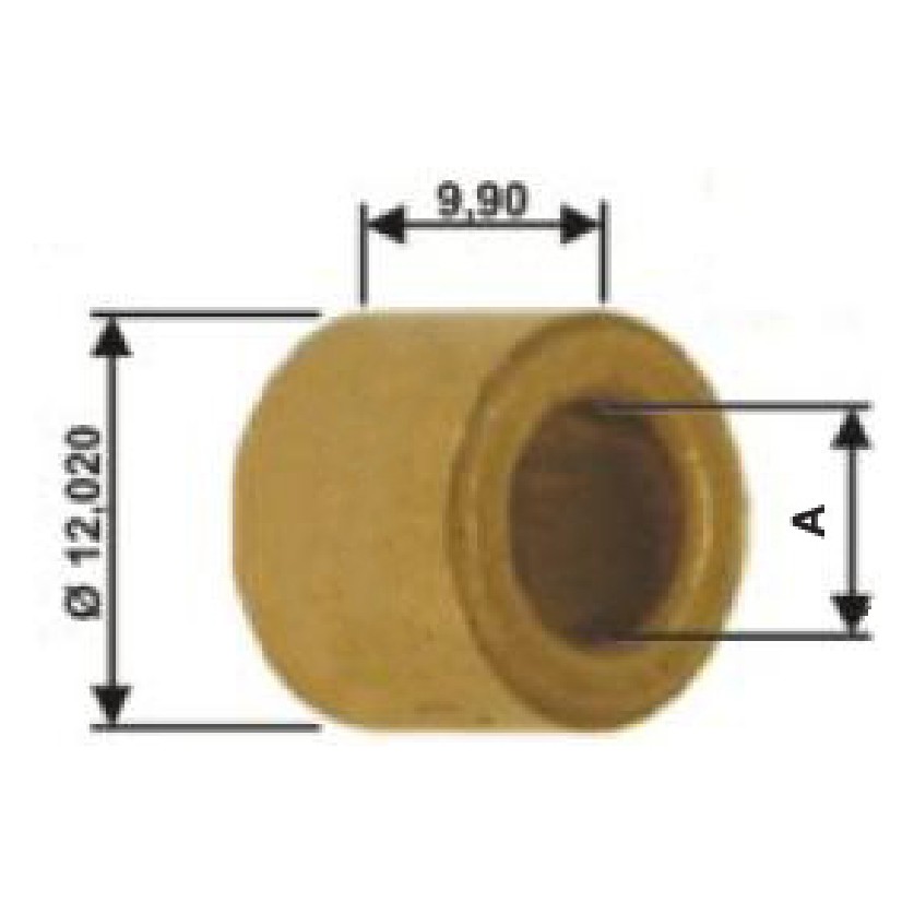 Bucha para Motor de Partida 10 Unidades - Unifap - BC1-0102-00