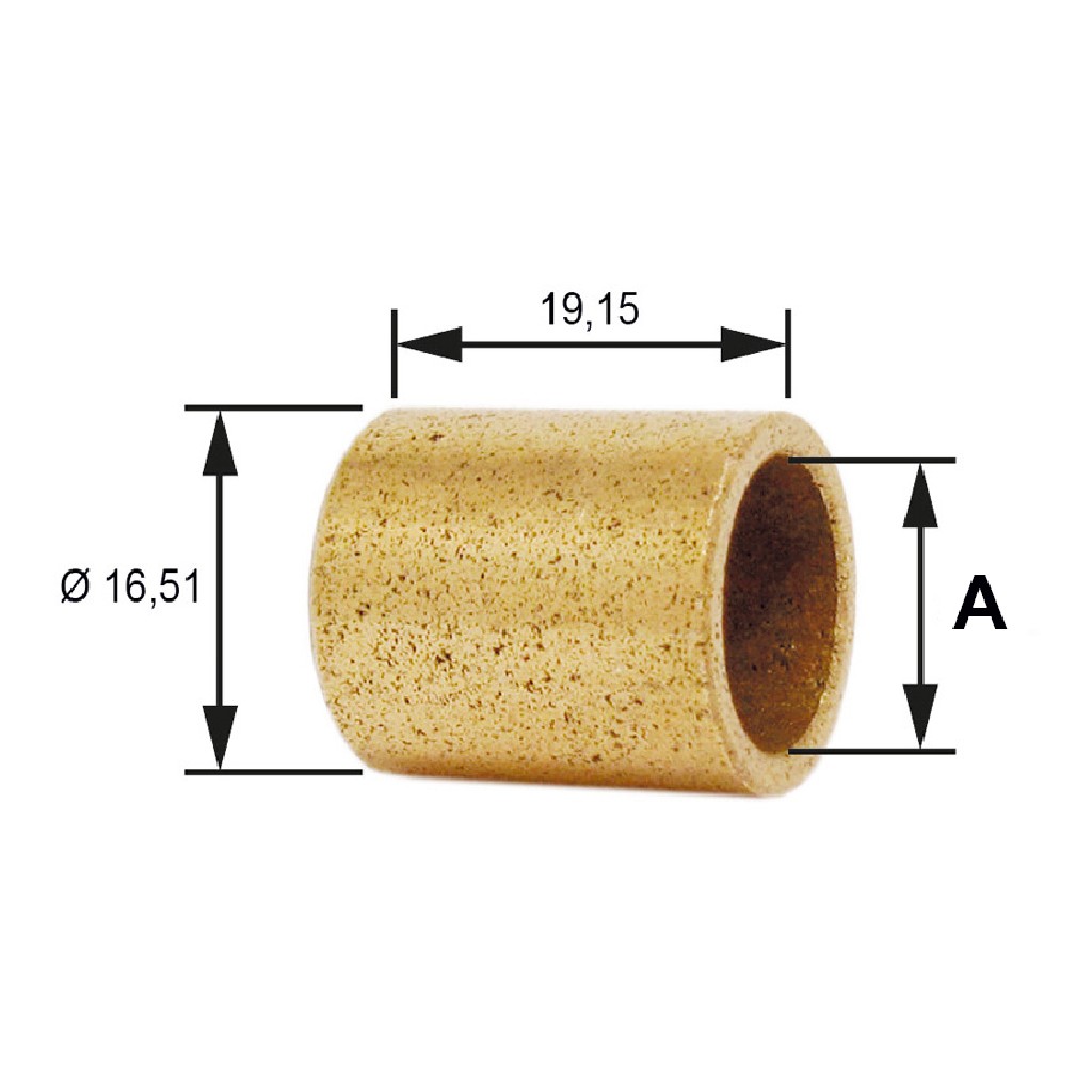 Bucha para Motor de Partida 10 Unidades - Unifap - BC1-0109-00