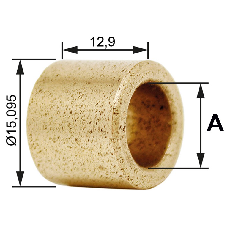 Bucha para Motor de Partida 10 Unidades - Unifap - BC1-0108-00