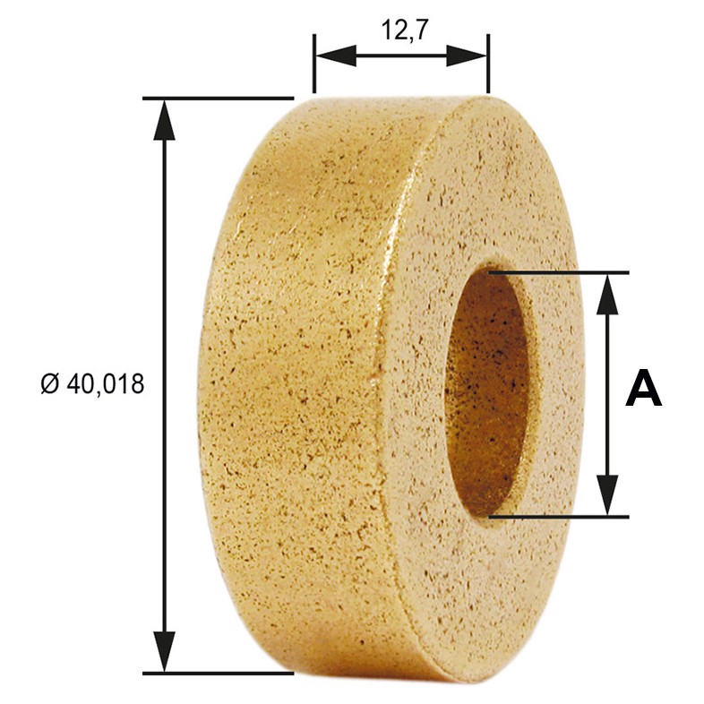 Bucha para Motor de Partida 5 Unidades - Unifap - BC1-0113-00