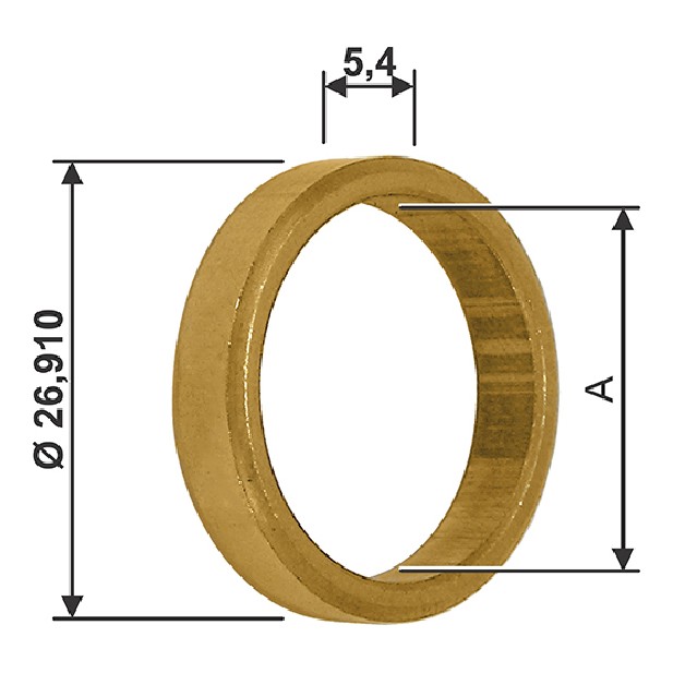 Bucha para Motor de Partida 10 Unidades - Unifap - BC1-0115-00