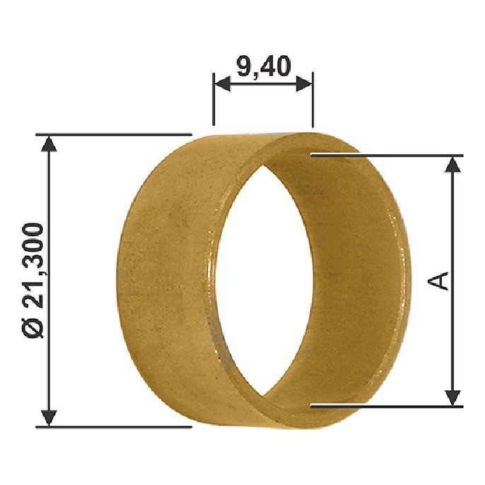 Bucha para Motor de Partida 10 Unidades - Unifap - BC1-0117-00