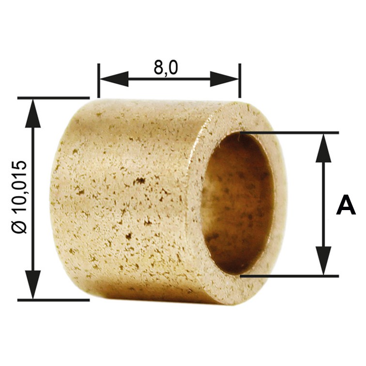 Bucha para Motor de Partida 10 Unidades - Unifap - BC1-0125-00