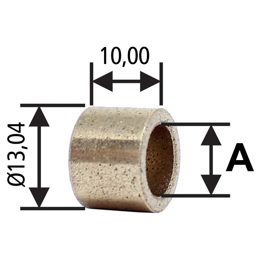 Bucha para Motor de Partida 10 Unidades - Unifap - BC1-0127-00