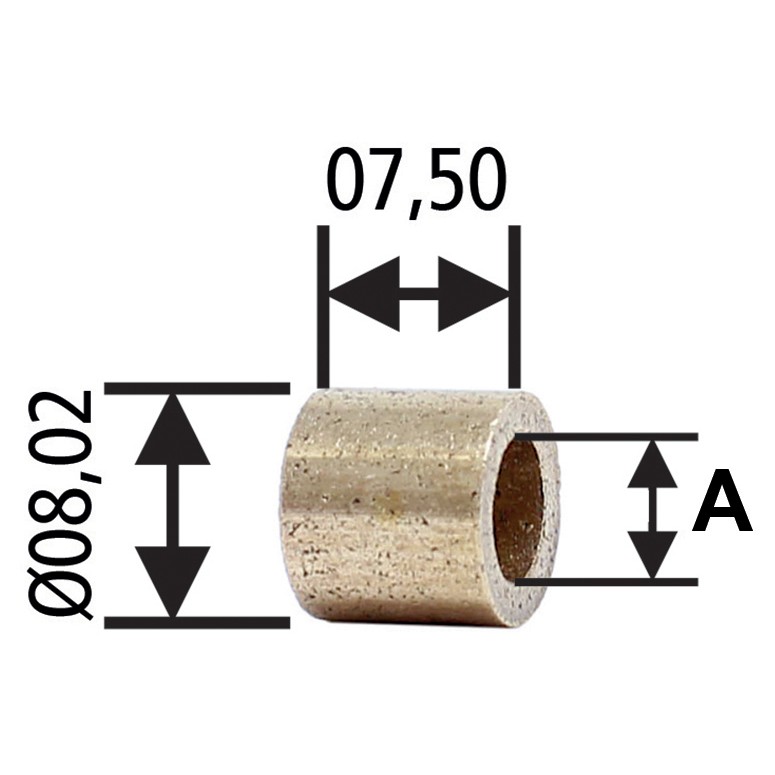 Bucha para Motor de Partida 10 Unidades - Unifap - BC1-0129-00