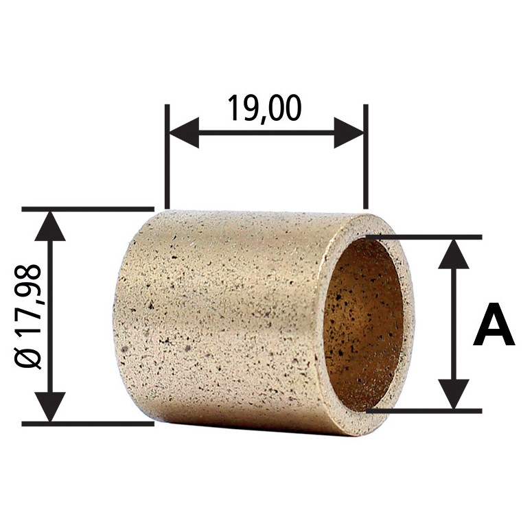 Bucha para Motor de Partida 10 Unidades - Unifap - BC1-0131-00