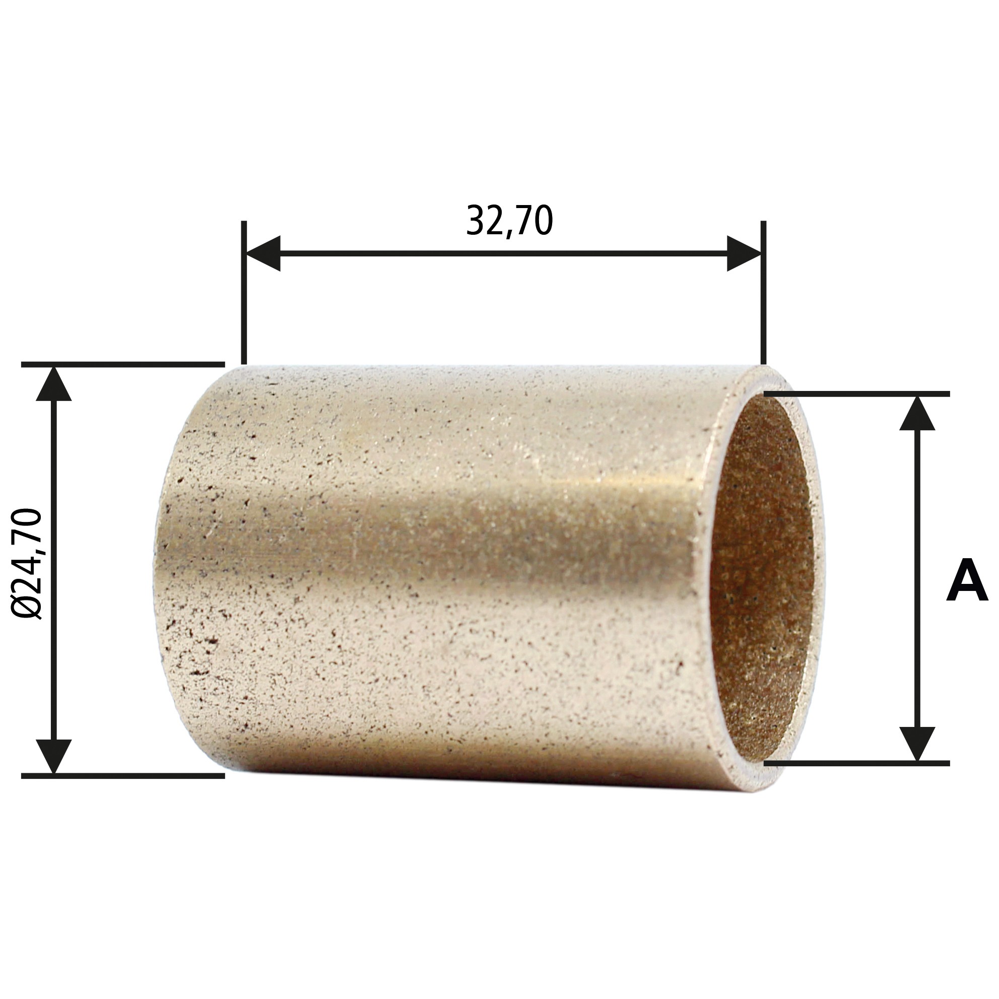 Bucha para Motor de Partida 5 Unidades - Unifap - BC1-0138-00