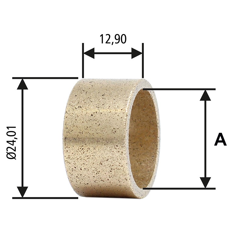 Bucha para Motor de Partida 10 Unidades - Unifap - BC1-0139-00