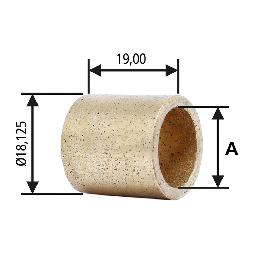 Bucha para Motor de Partida 10 Unidades - Unifap - BC1-0144-02