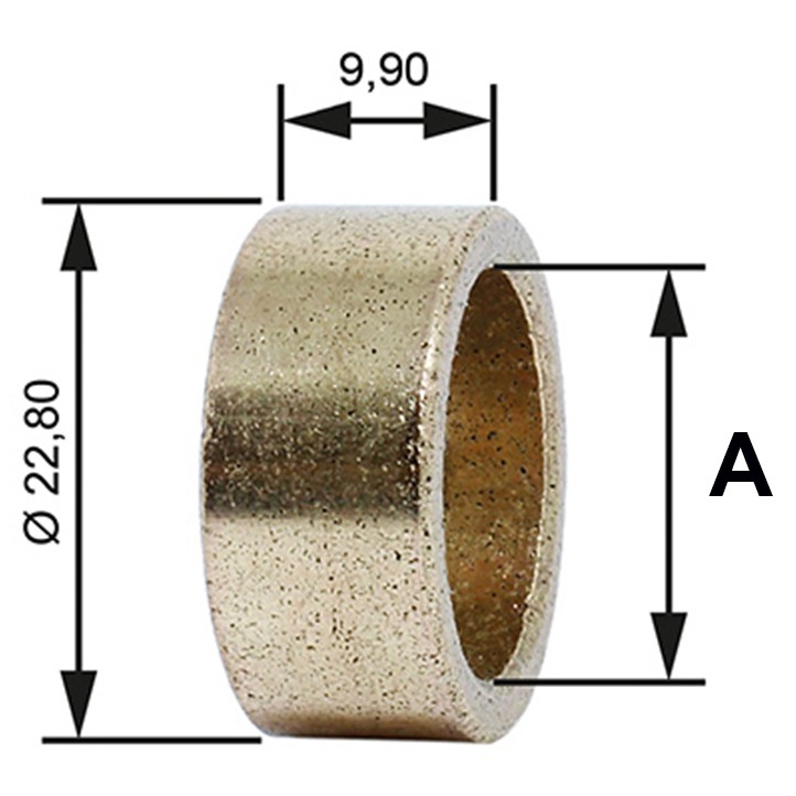 Bucha para Motor de Partida 10 Unidades - Unifap - BC1-0147-00