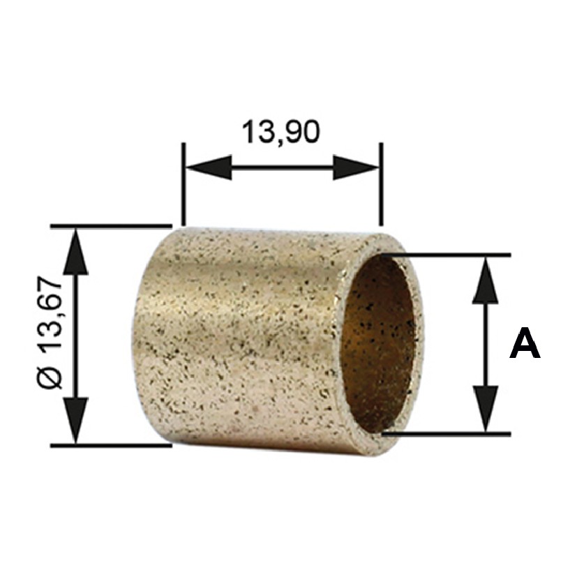 Bucha para Motor de Partida 10 Unidades - Unifap - BC1-0151-00
