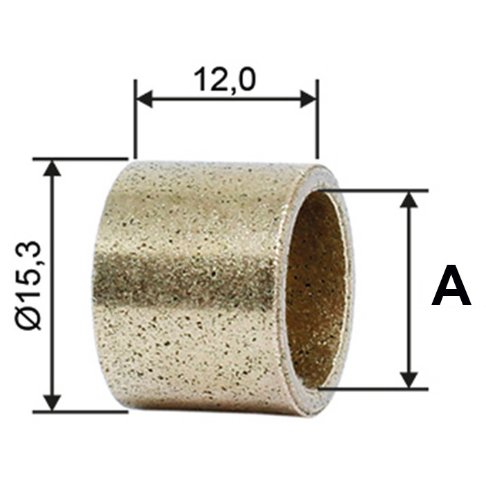 Bucha para Motor de Partida 10 Unidades - Unifap - BC1-0156-00