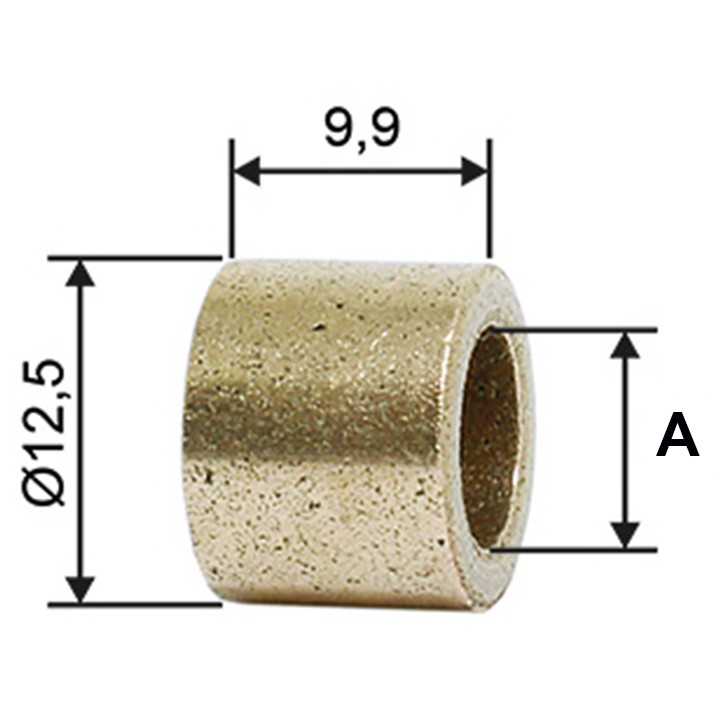 Bucha para Motor de Partida 10 Unidades - Unifap - BC1-0162-00