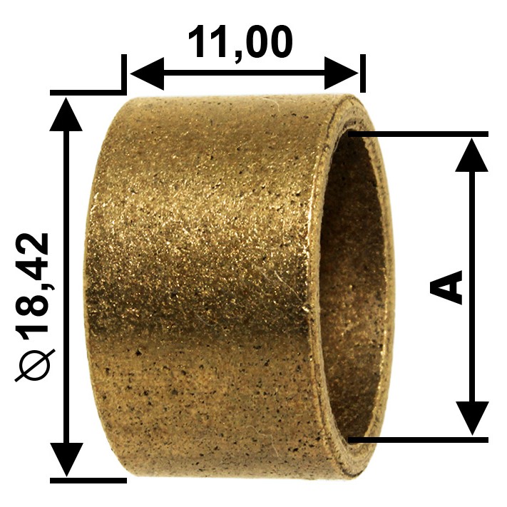 Bucha para Motor de Partida 10 Unidades - Unifap - BC1-0175-00