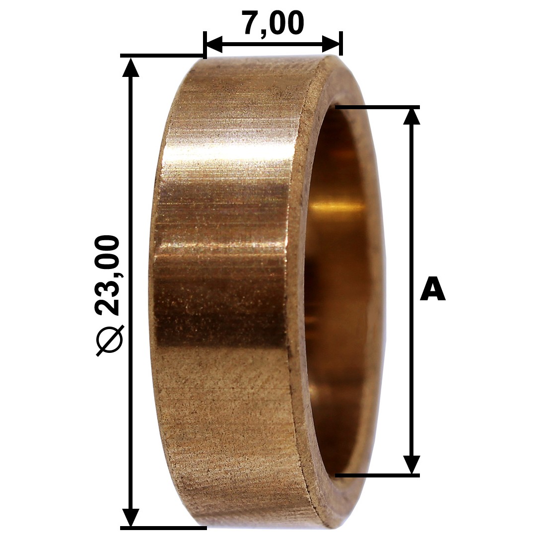 Bucha para Motor de Partida 10 Unidades - Unifap - BC1-0184-00