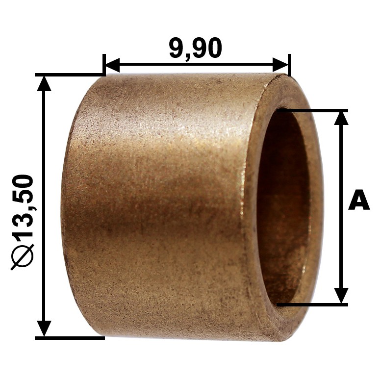 Bucha para Motor de Partida 10 Unidades - Unifap - BC1-0193-00