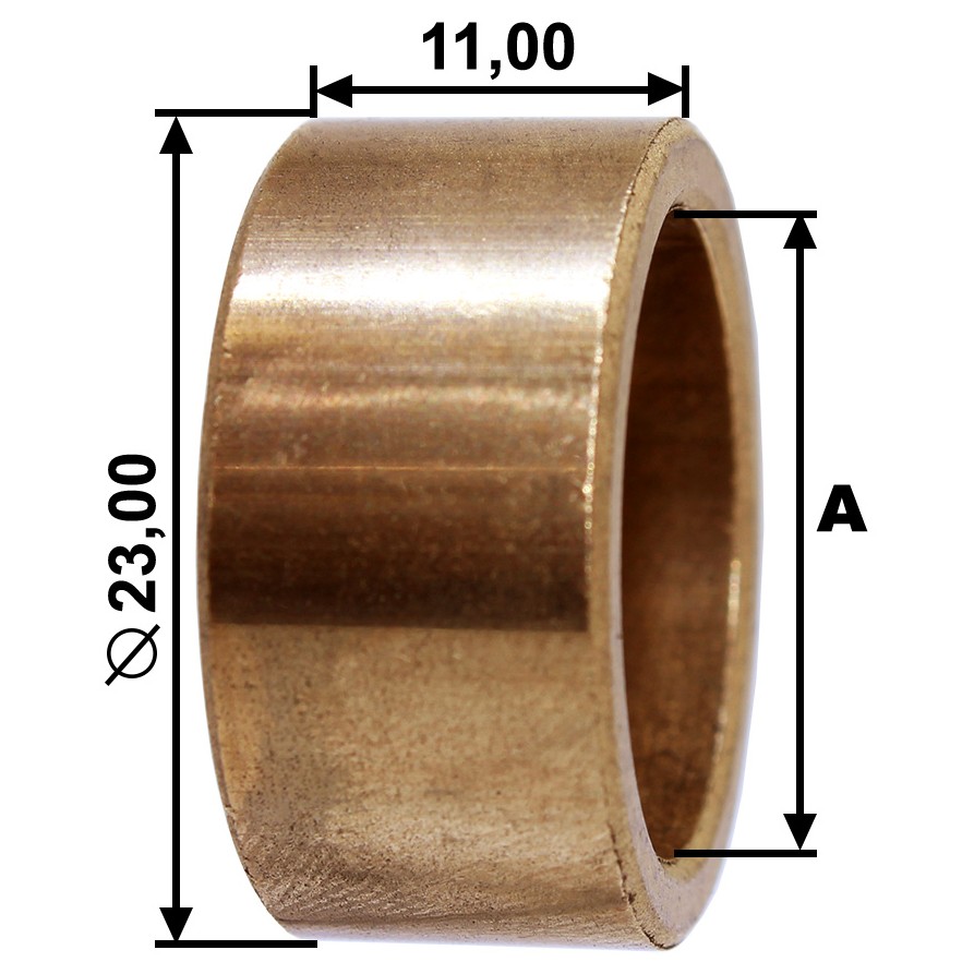 Bucha para Motor de Partida 10 Unidades - Unifap - BC1-0198-00