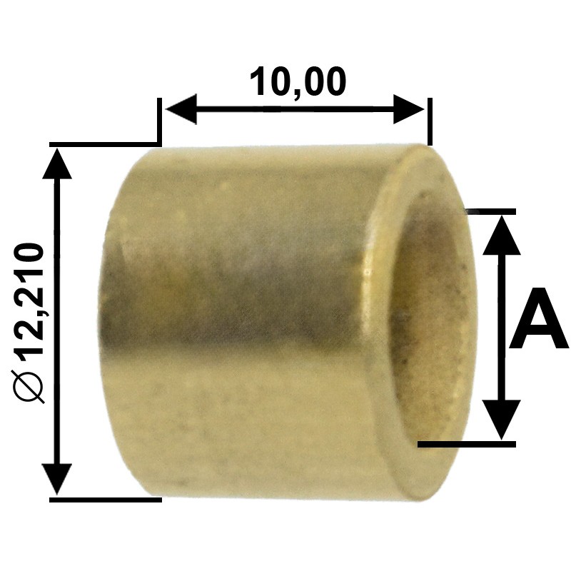 Bucha para Motor de Partida 10 Unidades - Unifap - BC1-0203-00
