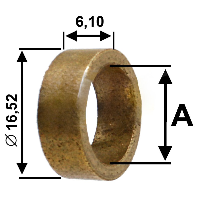 Bucha para Motor de Partida 10 Unidades - Unifap - BC1-0206-00