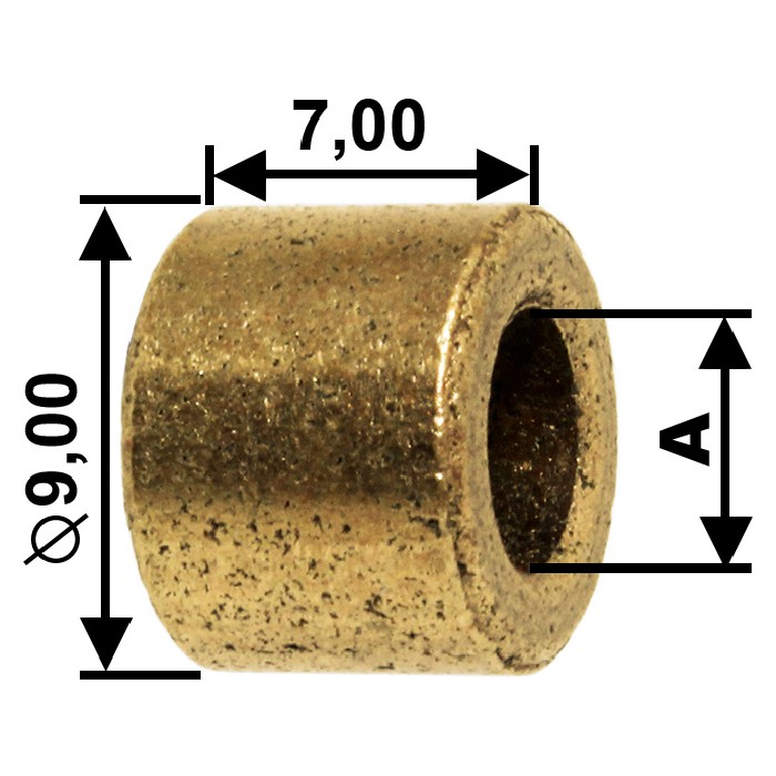 Bucha para Motor de Partida 10 Unidades - Unifap - BC1-0214-00