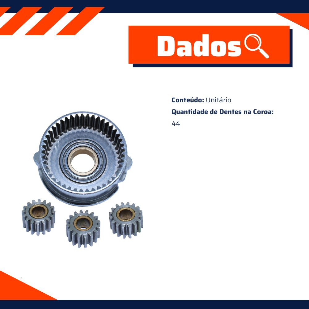 Reparo da Planetária para Motor de Partida - Unifap - R-0102