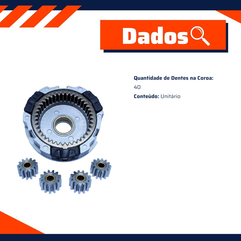 Reparo da Planetária para Motor de Partida - Unifap - R-0139