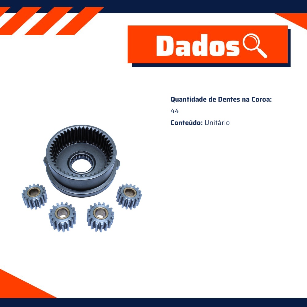 Reparo da Planetária para Motor de Partida - Unifap - R-0142