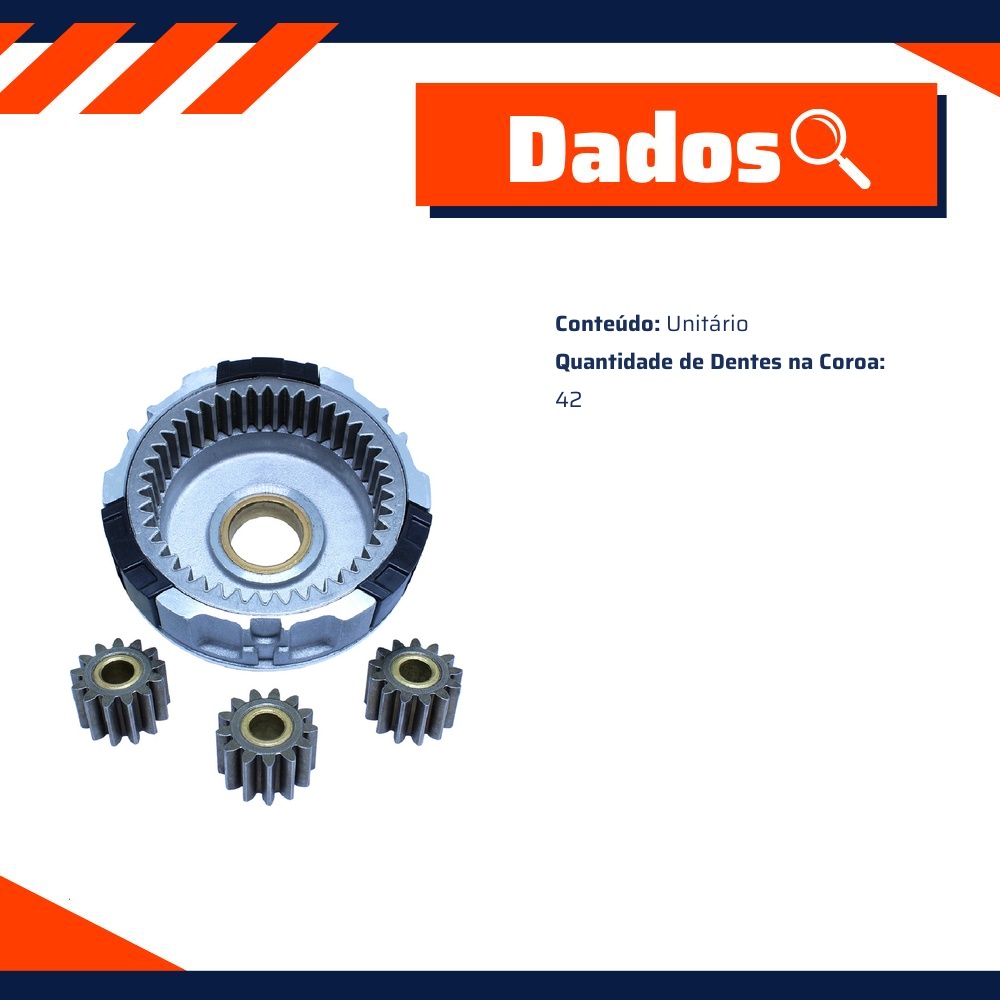 Reparo da Planetária para Motor de Partida - Unifap - R-0146