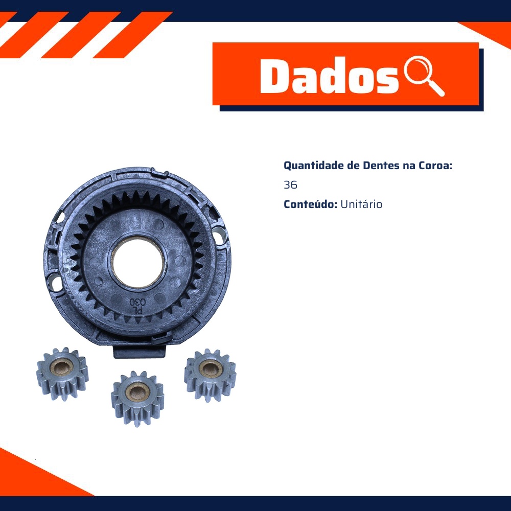 Reparo da Planetária para Motor de Partida - Unifap - R-0148