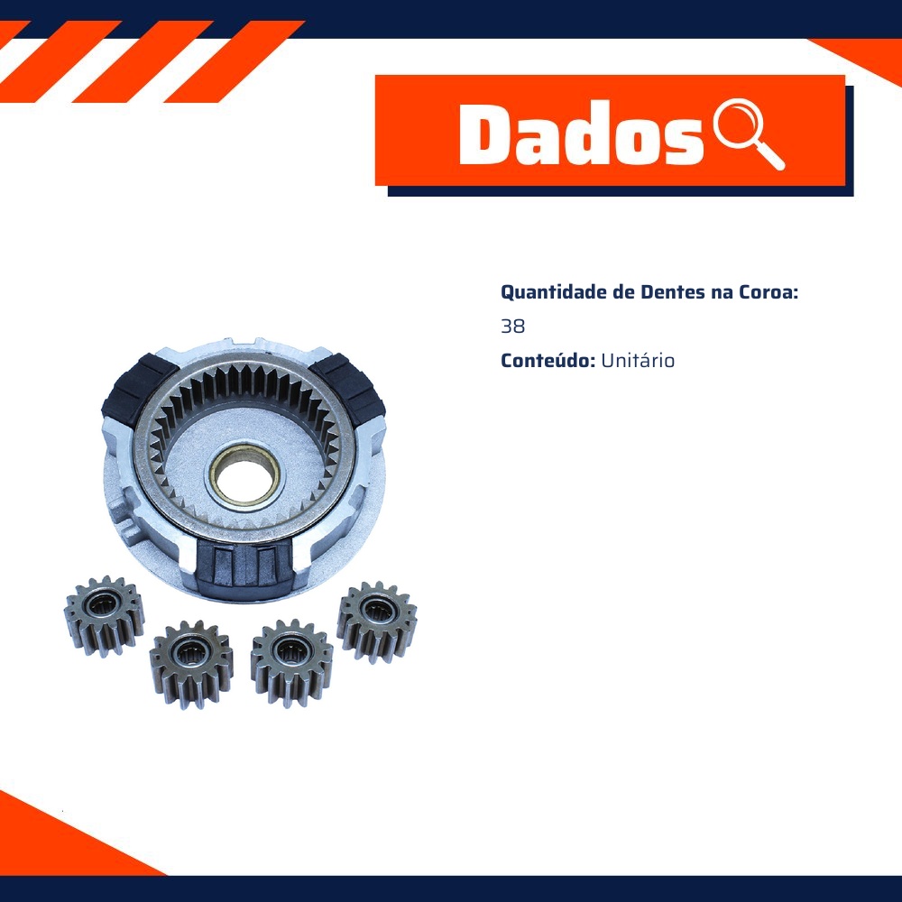 Reparo da Planetária para Motor de Partida - Unifap - R-0150