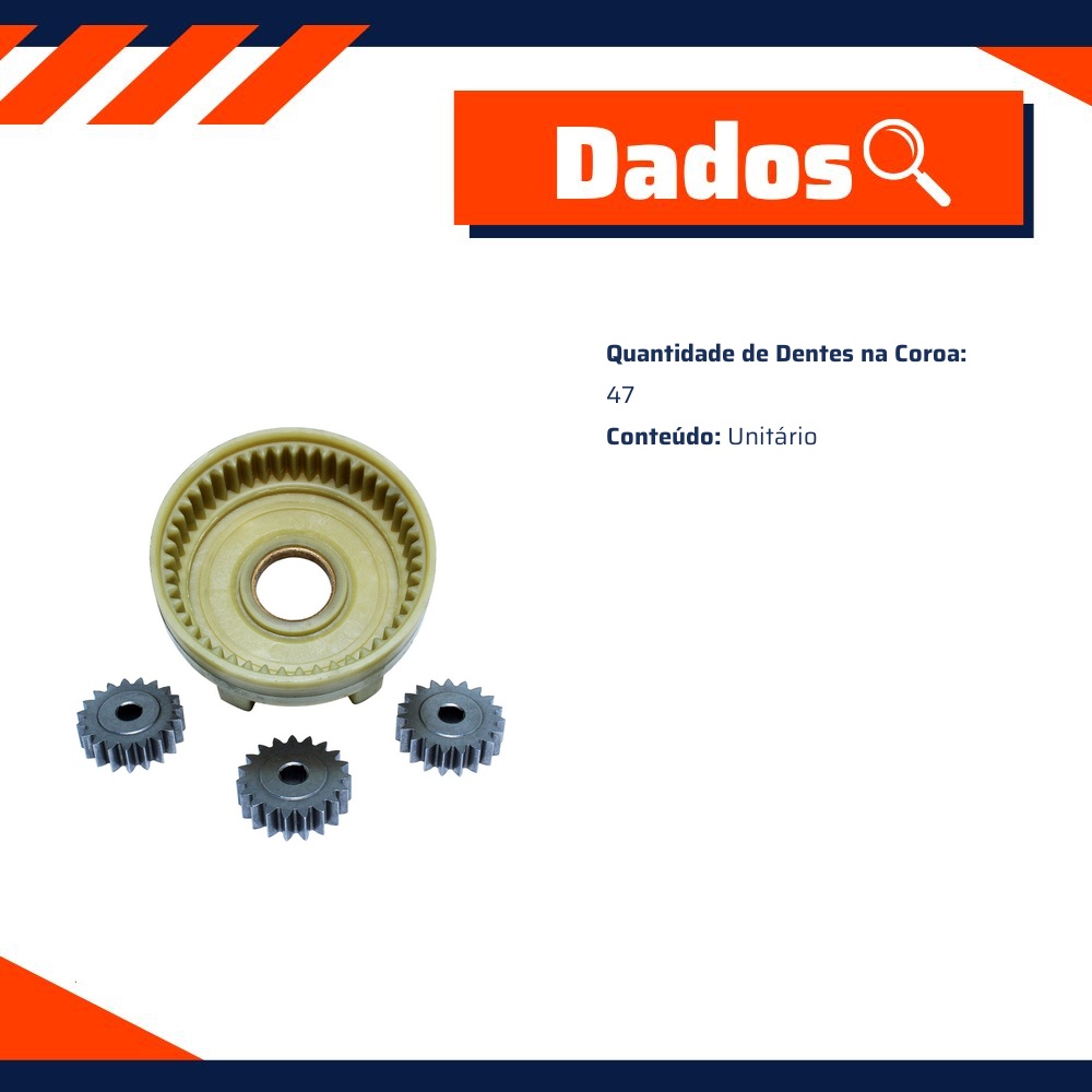 Reparo da Planetária para Motor de Partida - Unifap - R-0194