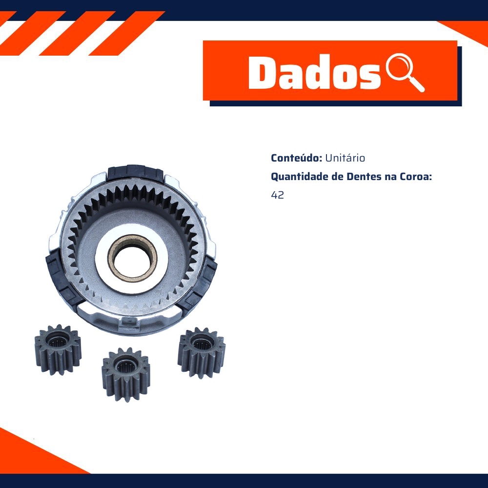 Reparo da Planetária para Motor de Partida - Unifap - R-0215