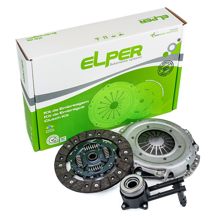 Kit de Embreagem com Atuador Hidráulico para Ford Focus - Elper - 90 238