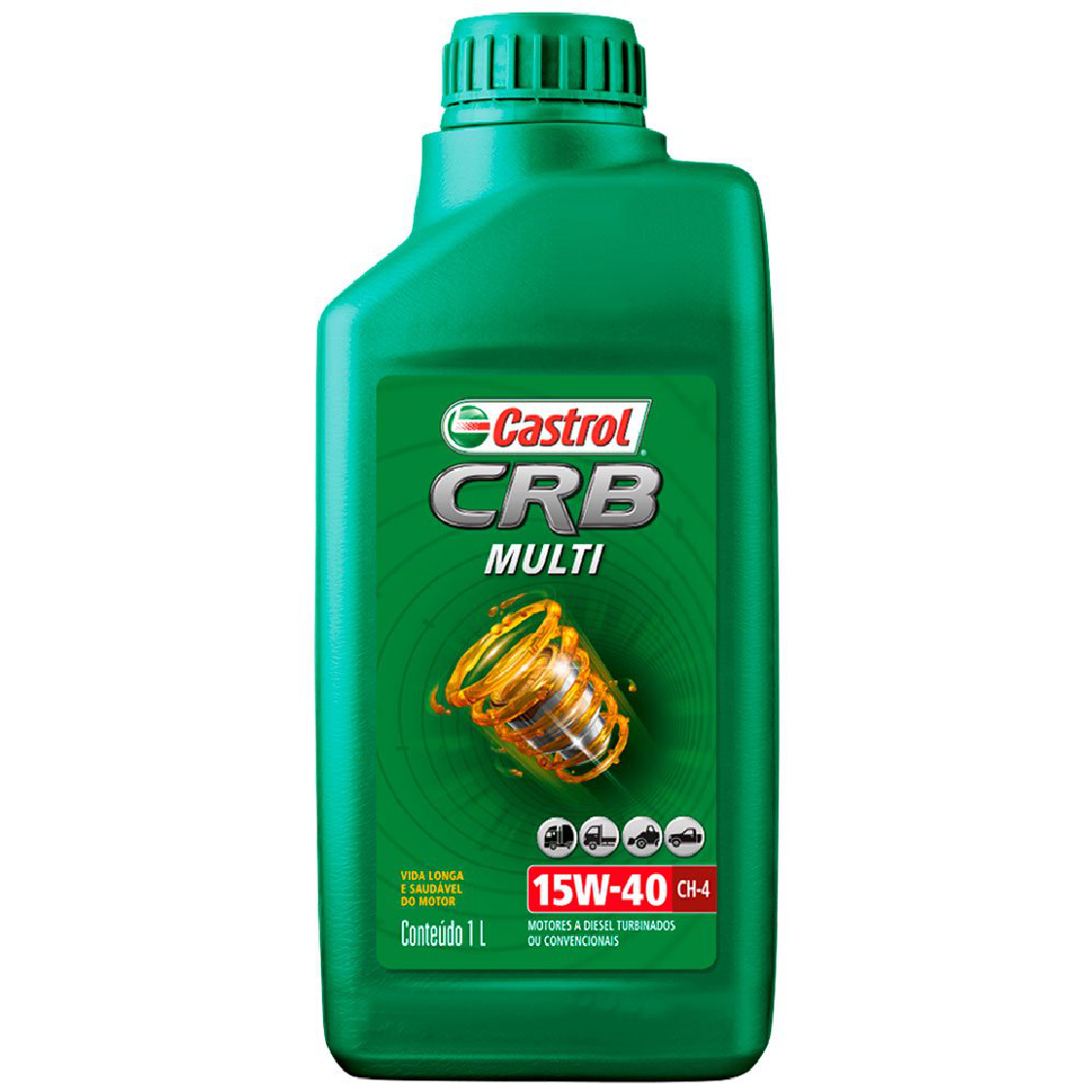 Óleo de Motor CRB Multi 15W40 CH-4 Mineral 1L - Castrol - 3427870
