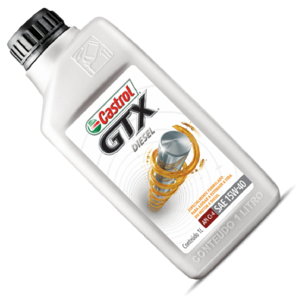 Óleo de Motor GTX Diesel 15W40 API CI-4/SL Mineral 1L - Castrol - 3394863