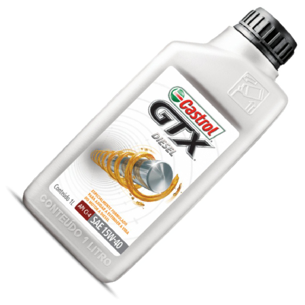 Óleo de Motor GTX Diesel 15W40 API CI-4/SL Mineral 1L - Castrol - 3394863