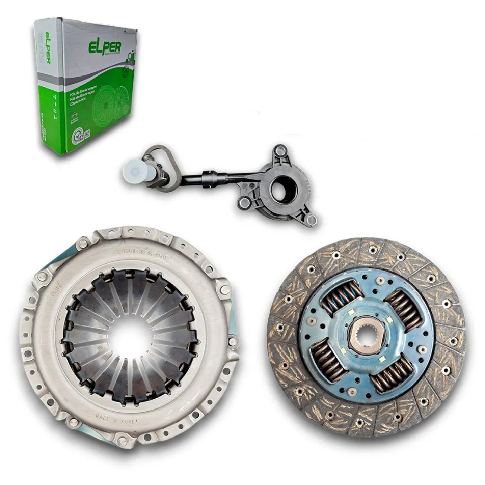 Kit de Embreagem com Atuador Hidráulico para Hyundai HB20 - Elper - 90 401