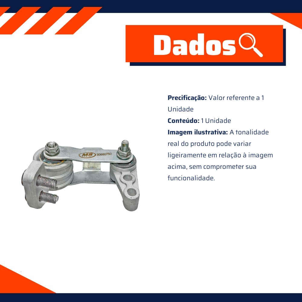 Coxim Restritor de Torque - Metalsystem - 32100+MS