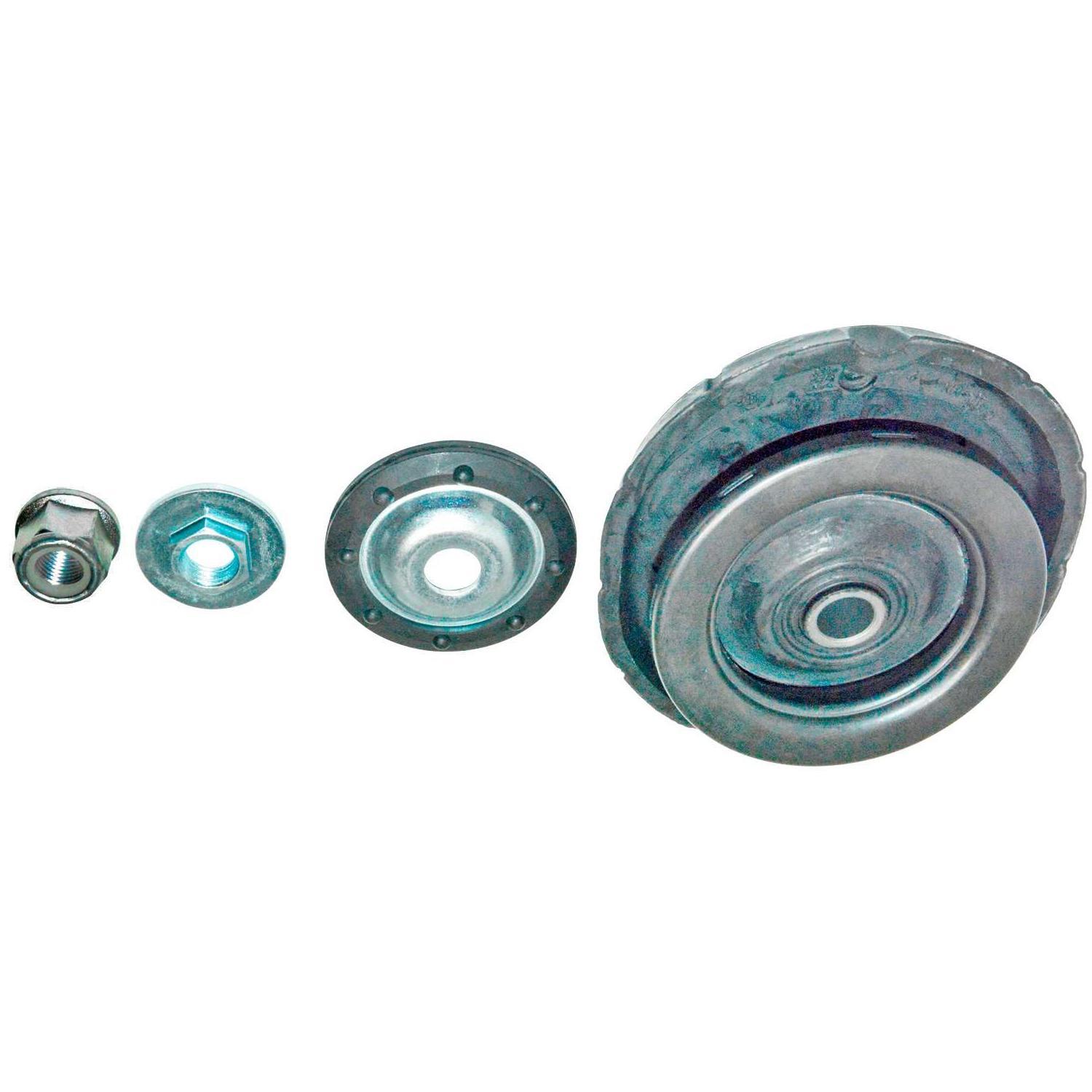 Kit Coxim do Amortecedor Dianteiro com Rolamento 1 Lado para Citroen C3 Picasso - MetalSystem - 31455+MS