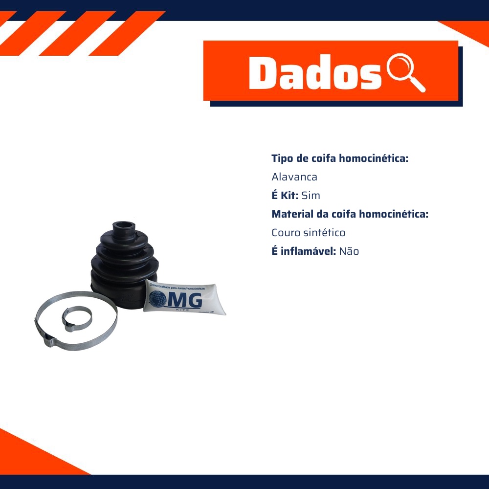 Coifa Lado Roda com Graxa - MG Mangueiras - MG414