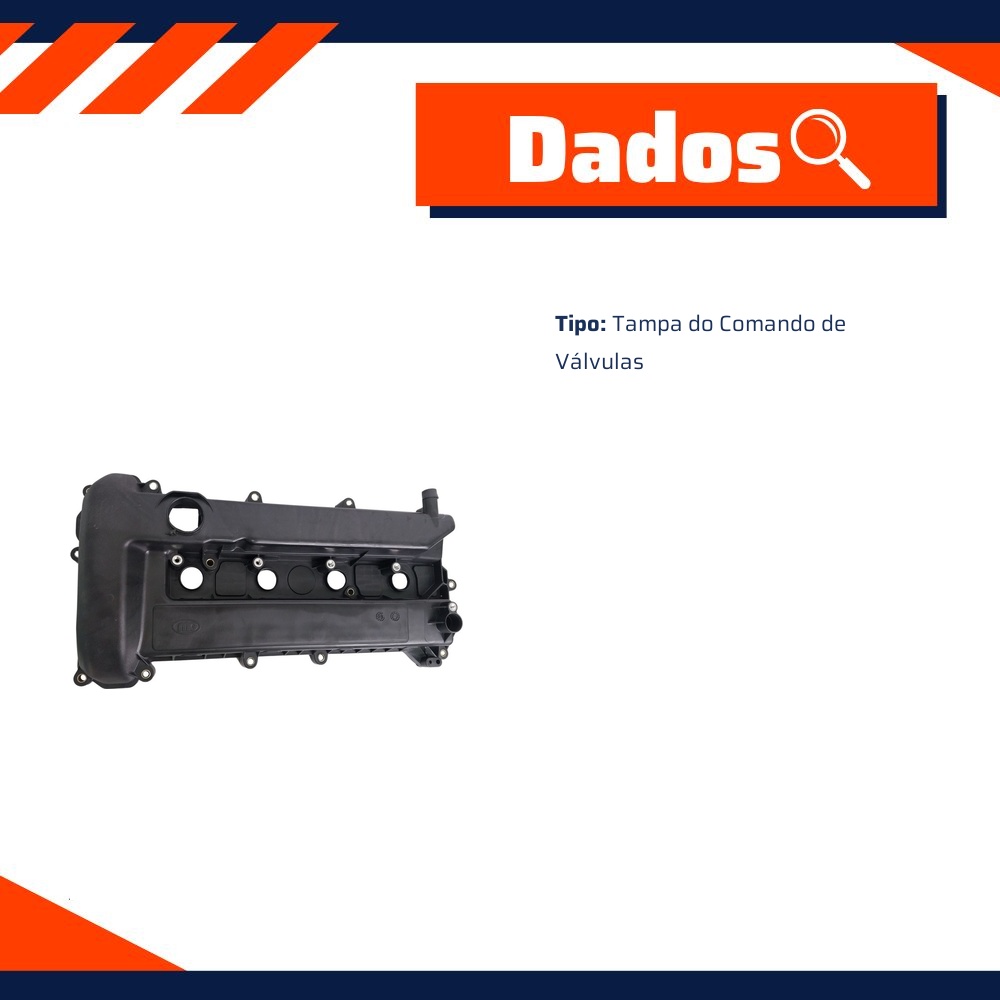 Tampa do Comando de Válvulas para Ford Ecosport - MG Mangueiras - MG583