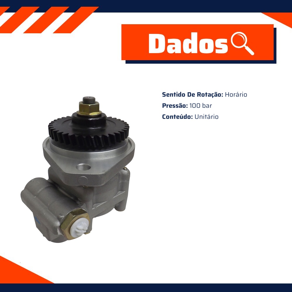 Bomba de Direção Hidráulica 100 bar - Ampri - 96106