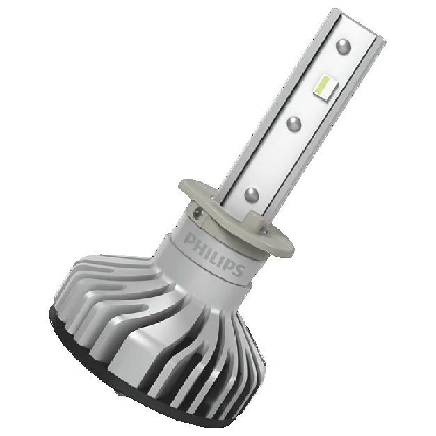 Par Lâmpada LED do Farol H1 12V/24V ULTINON PRO 5000 - Philips - 11258U50CWX2
