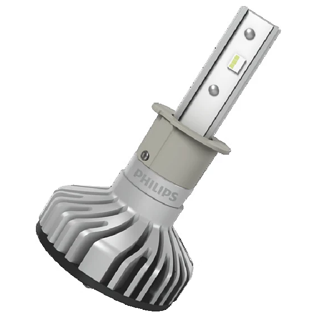 Par Lâmpada LED do Farol H3 12V/24V ULTINON PRO 5000 - Philips - 11336U50CWX2